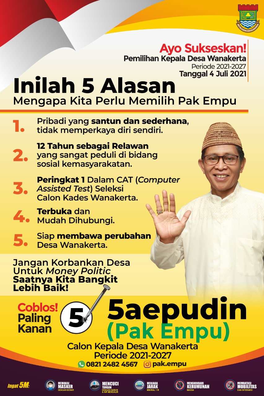 Detail Coblos No 5 Nomer 49