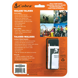 Detail Cobra Chat Tag Walkie Talkie Nomer 11