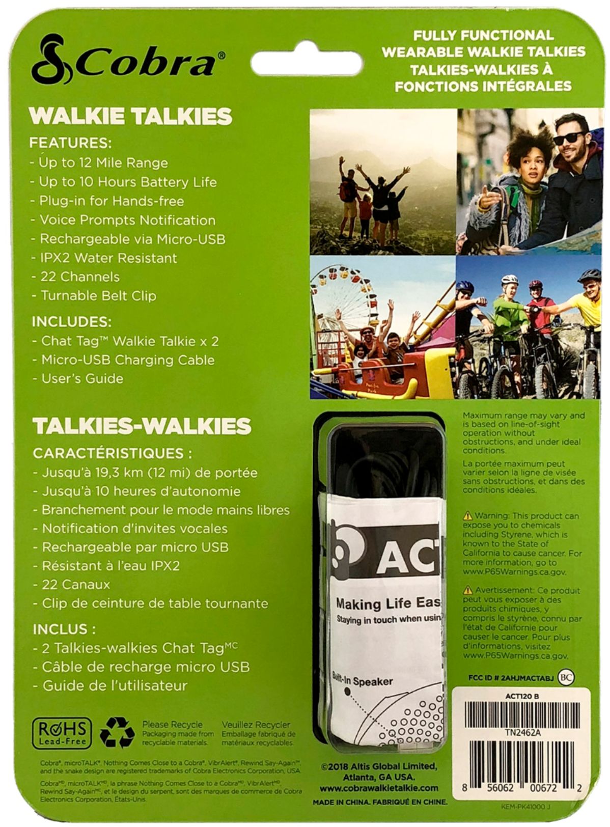 Detail Cobra Chat Tag Walkie Talkie Nomer 47