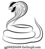 Detail Cobra Clipart Black And White Nomer 27