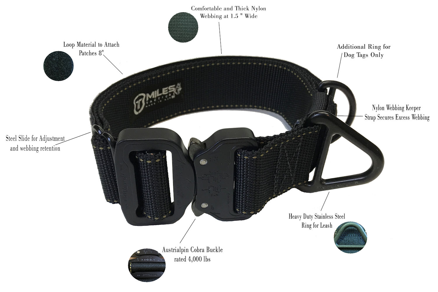 Detail Cobra Dog Collar Nomer 22