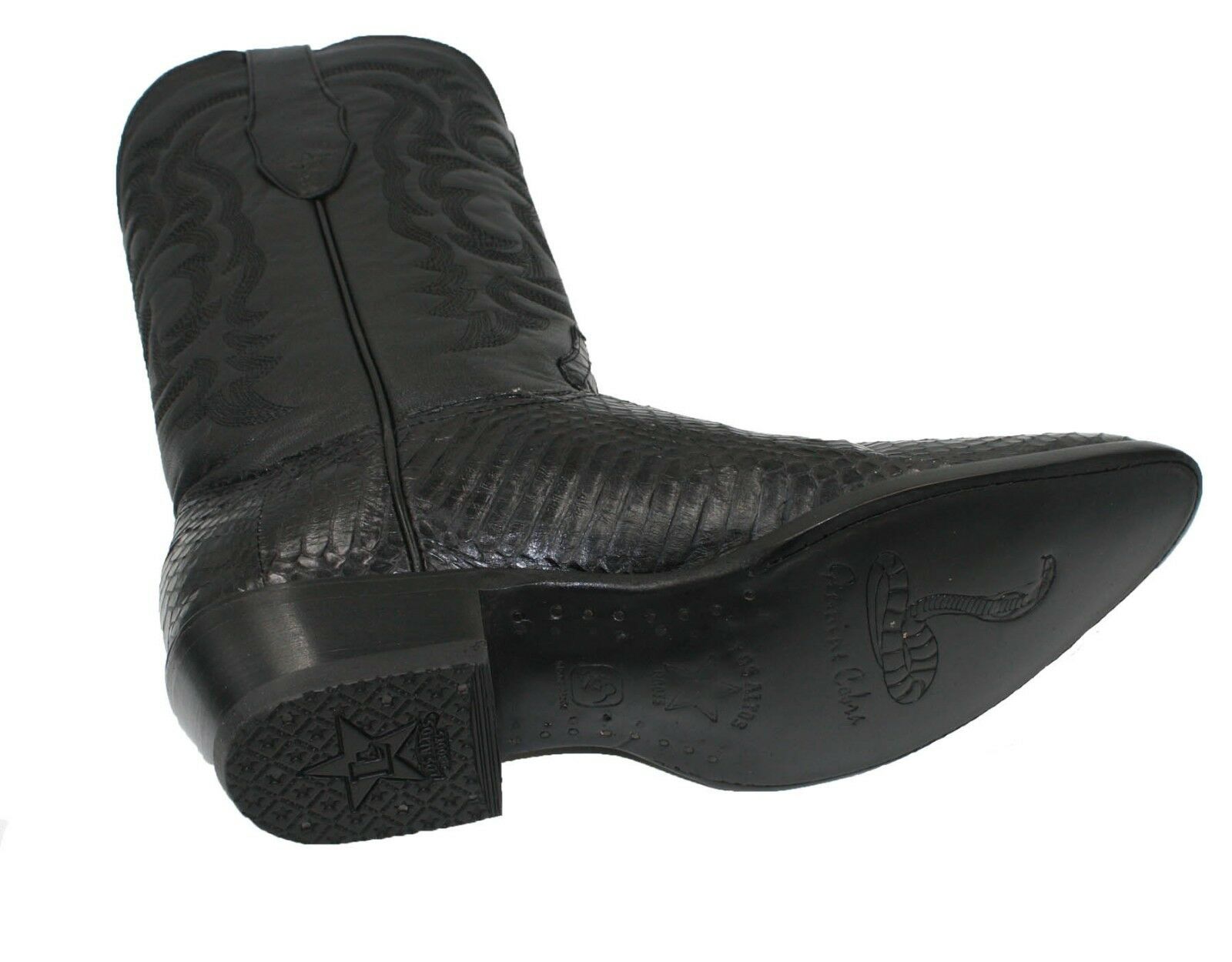 Detail Cobra Skin Cowboy Boots Nomer 51