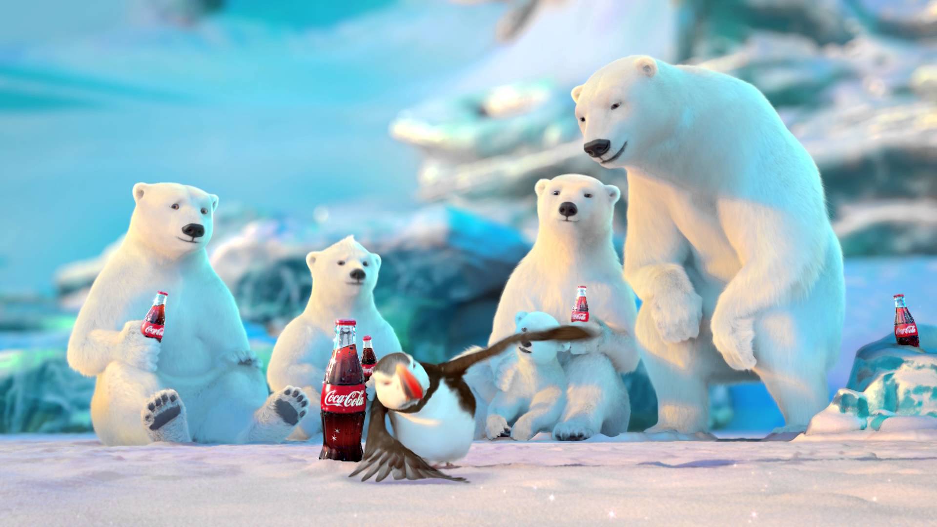 Detail Coca Cola Bears Wallpaper Nomer 6