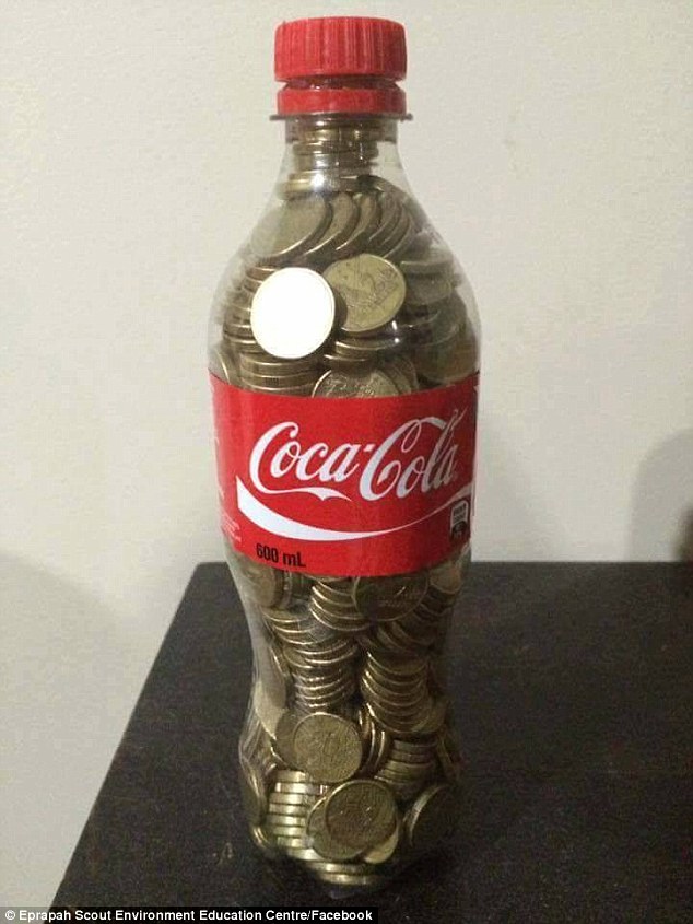 Detail Coca Cola Bottle Piggy Bank Nomer 35