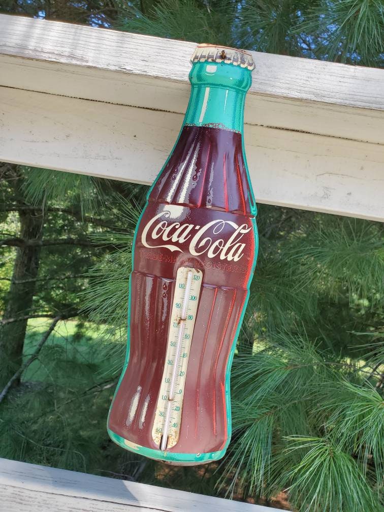Detail Coca Cola Bottle Thermometer Nomer 15