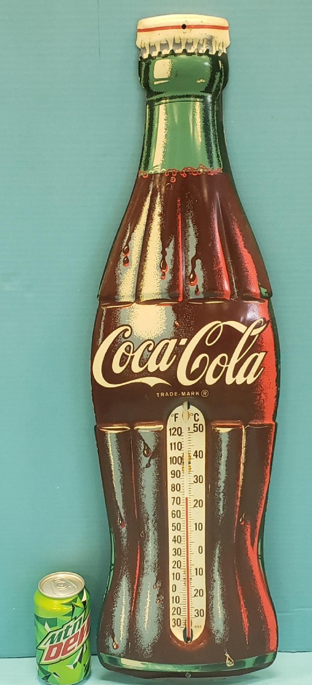 Detail Coca Cola Bottle Thermometer Nomer 28