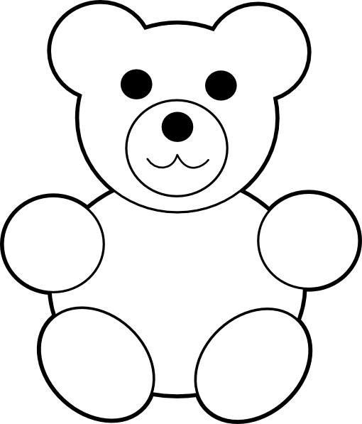 Detail Cute Bear Drawing Nomer 6