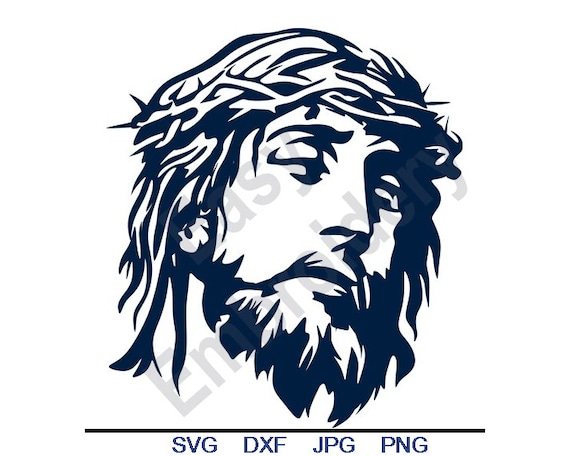 Detail Jesus Dxf Nomer 2