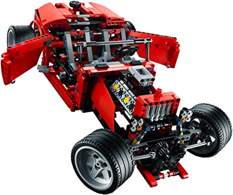 Lego Technic Rotes Auto - KibrisPDR