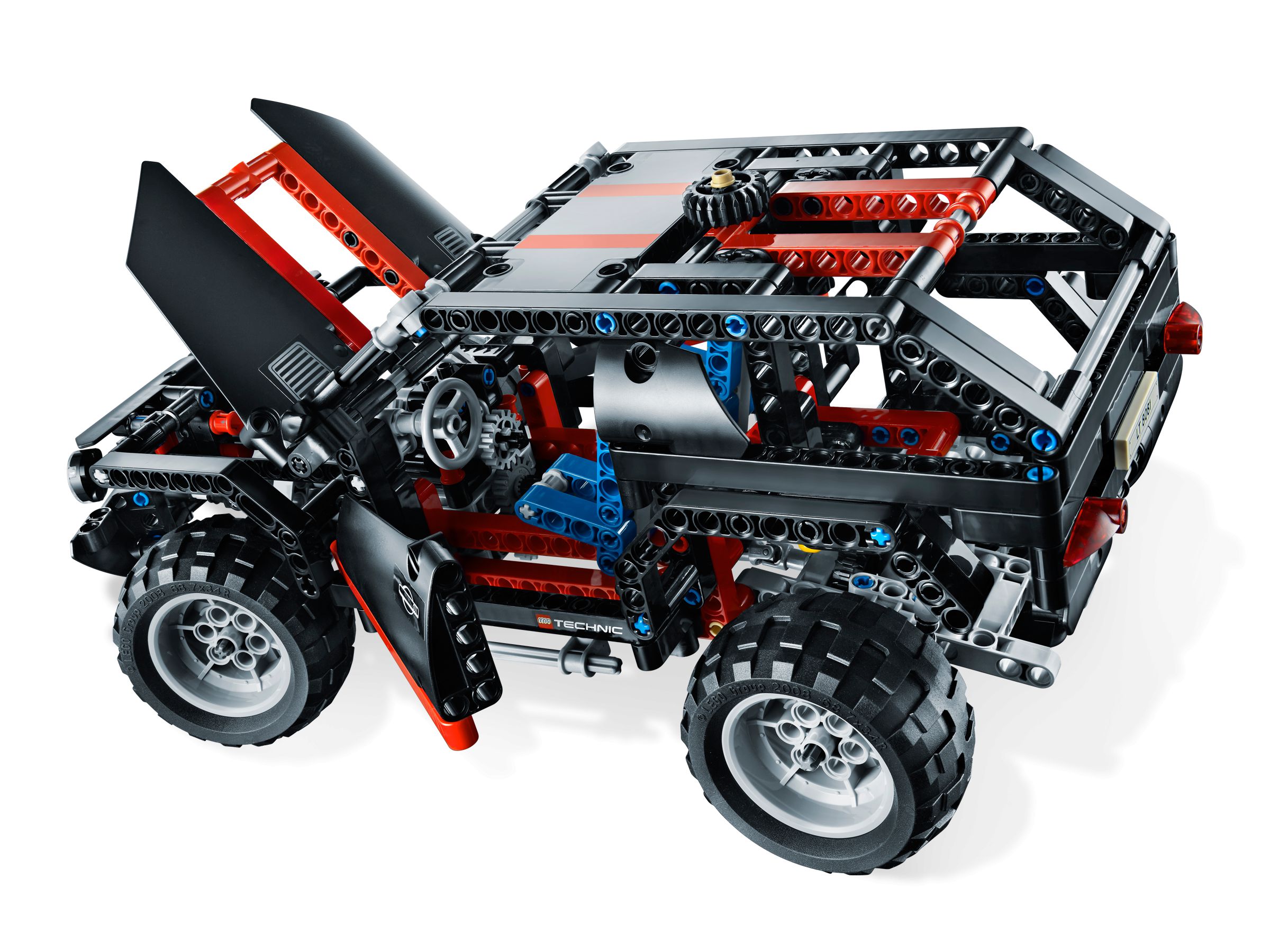 Detail Lego Technic Rotes Auto Nomer 10
