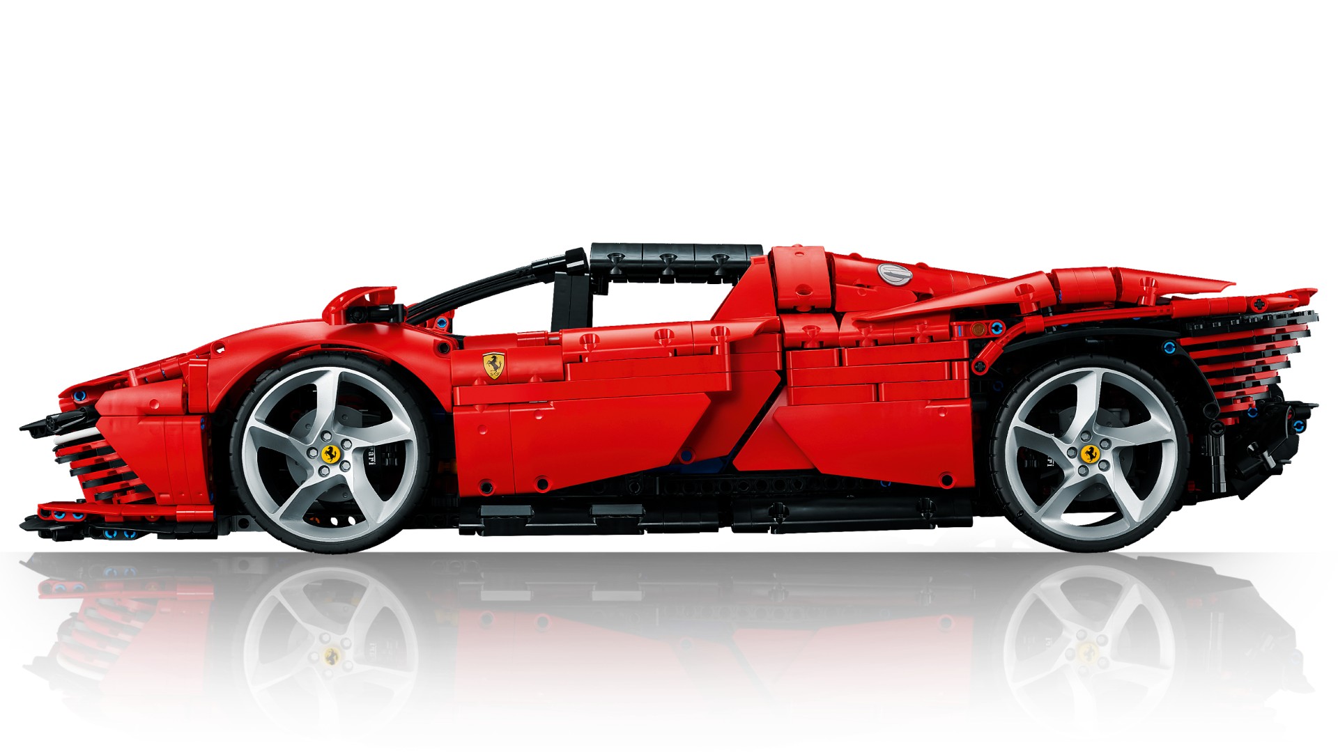 Detail Lego Technic Rotes Auto Nomer 15