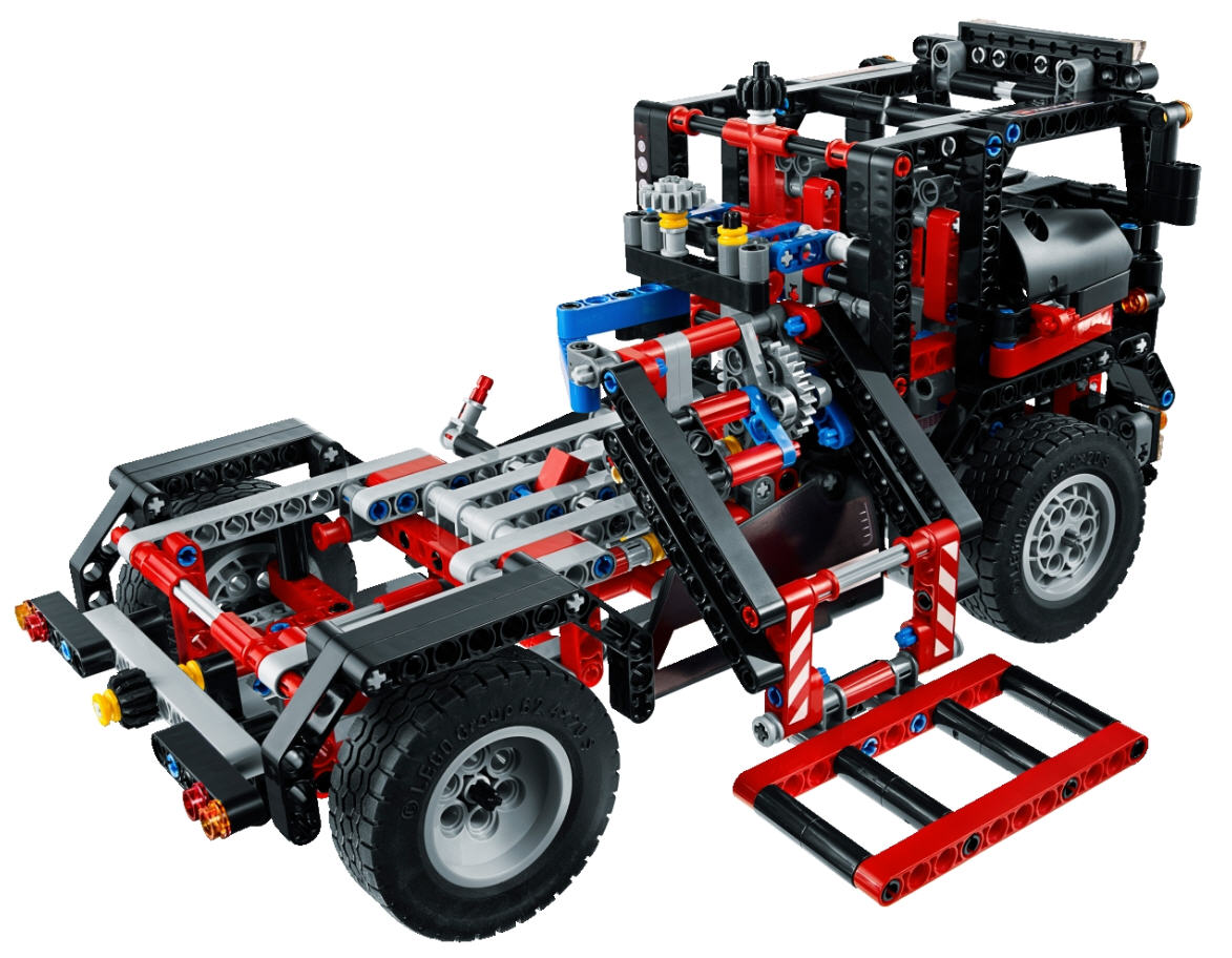 Detail Lego Technic Rotes Auto Nomer 22
