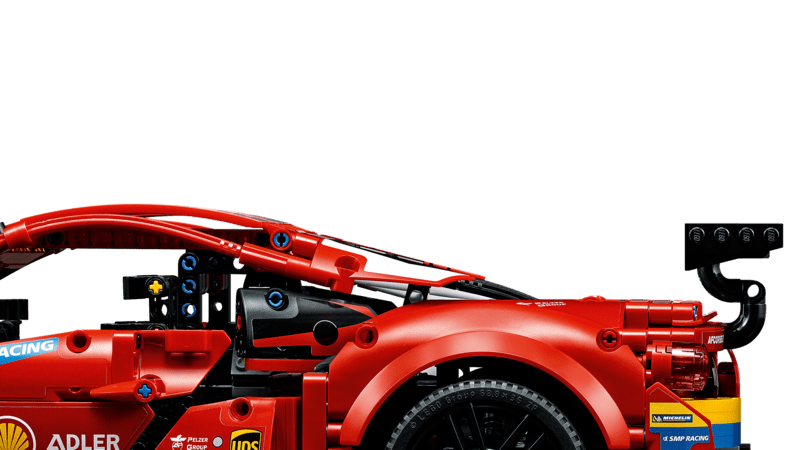 Detail Lego Technic Rotes Auto Nomer 23