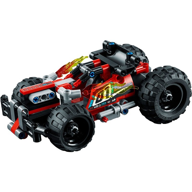 Detail Lego Technic Rotes Auto Nomer 7