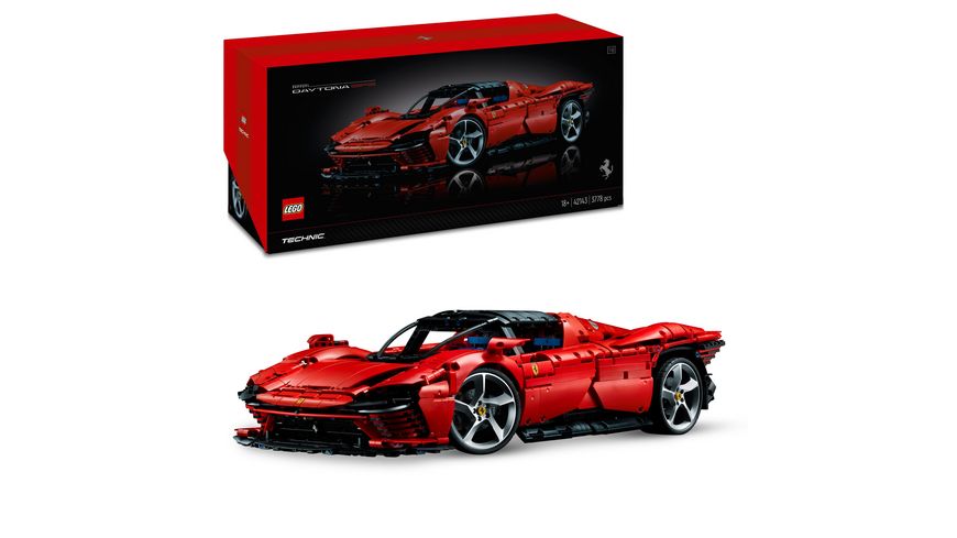 Detail Lego Technic Rotes Auto Nomer 8