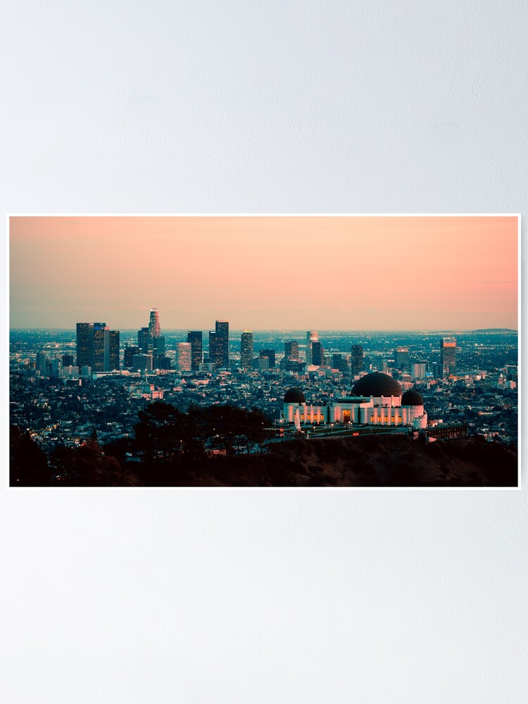 Detail Los Angeles Skyline Poster Nomer 5