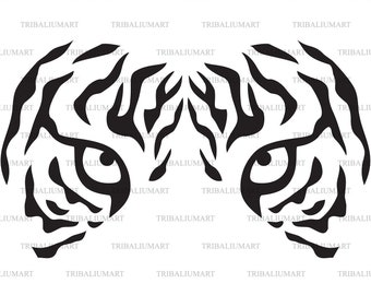Detail Tiger Augen Tattoo Nomer 15