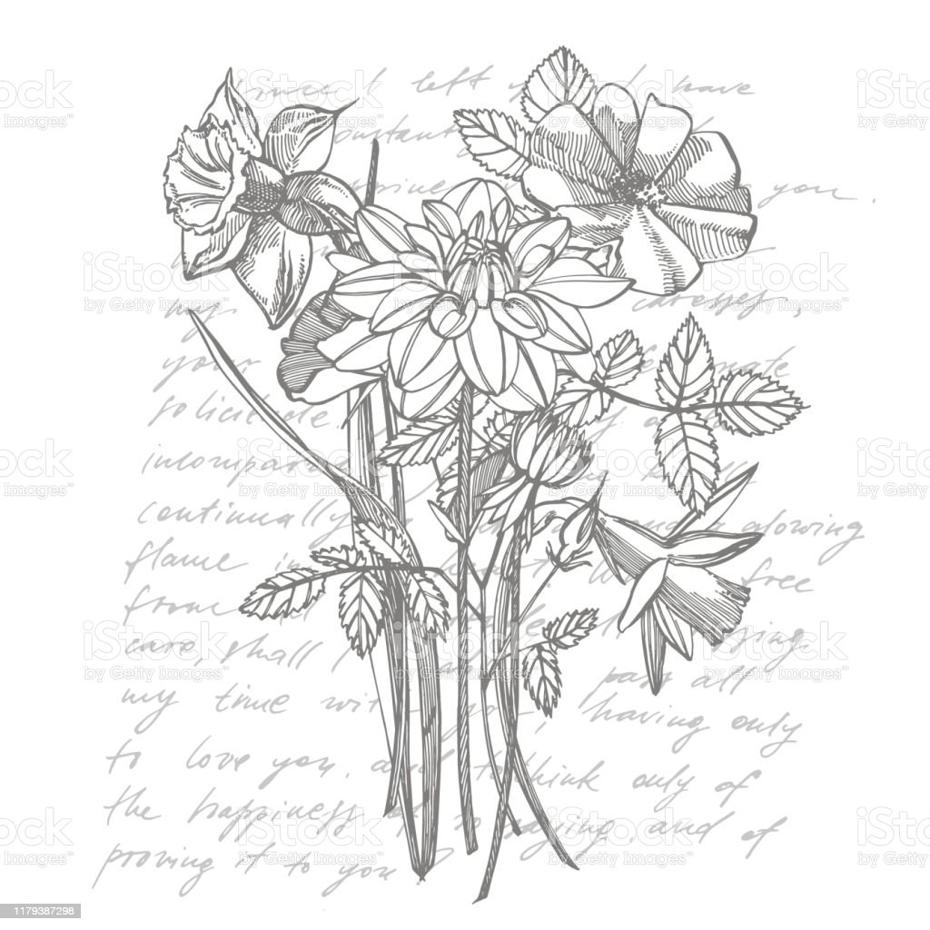 Detail Gambar Bunga Keren Tulisan Tangan Nomer 32