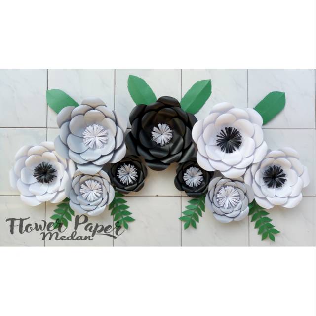 Gambar Bunga Kertas Hitam Putih - 57+ Koleksi Gambar
