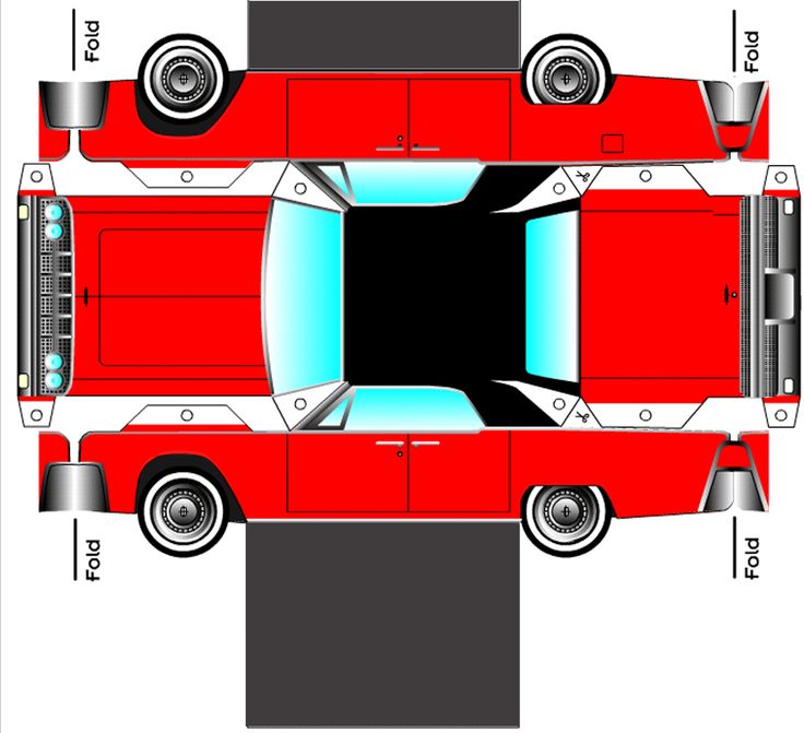 Detail Origami Carro Nomer 10