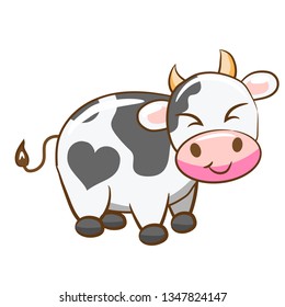 Detail Cow Clip Art Nomer 24