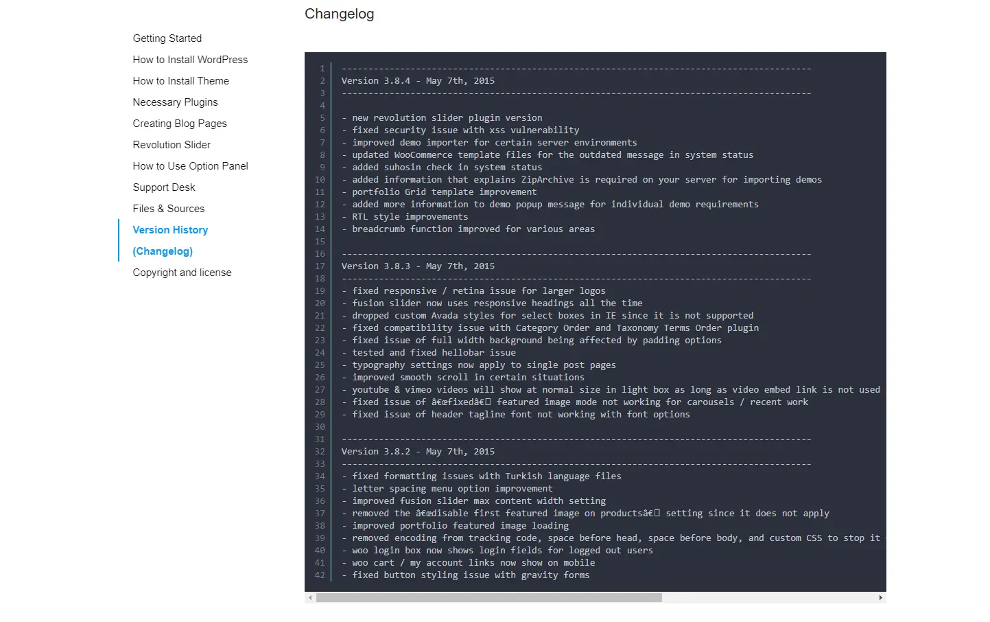 Detail Css Documentation Template Nomer 12