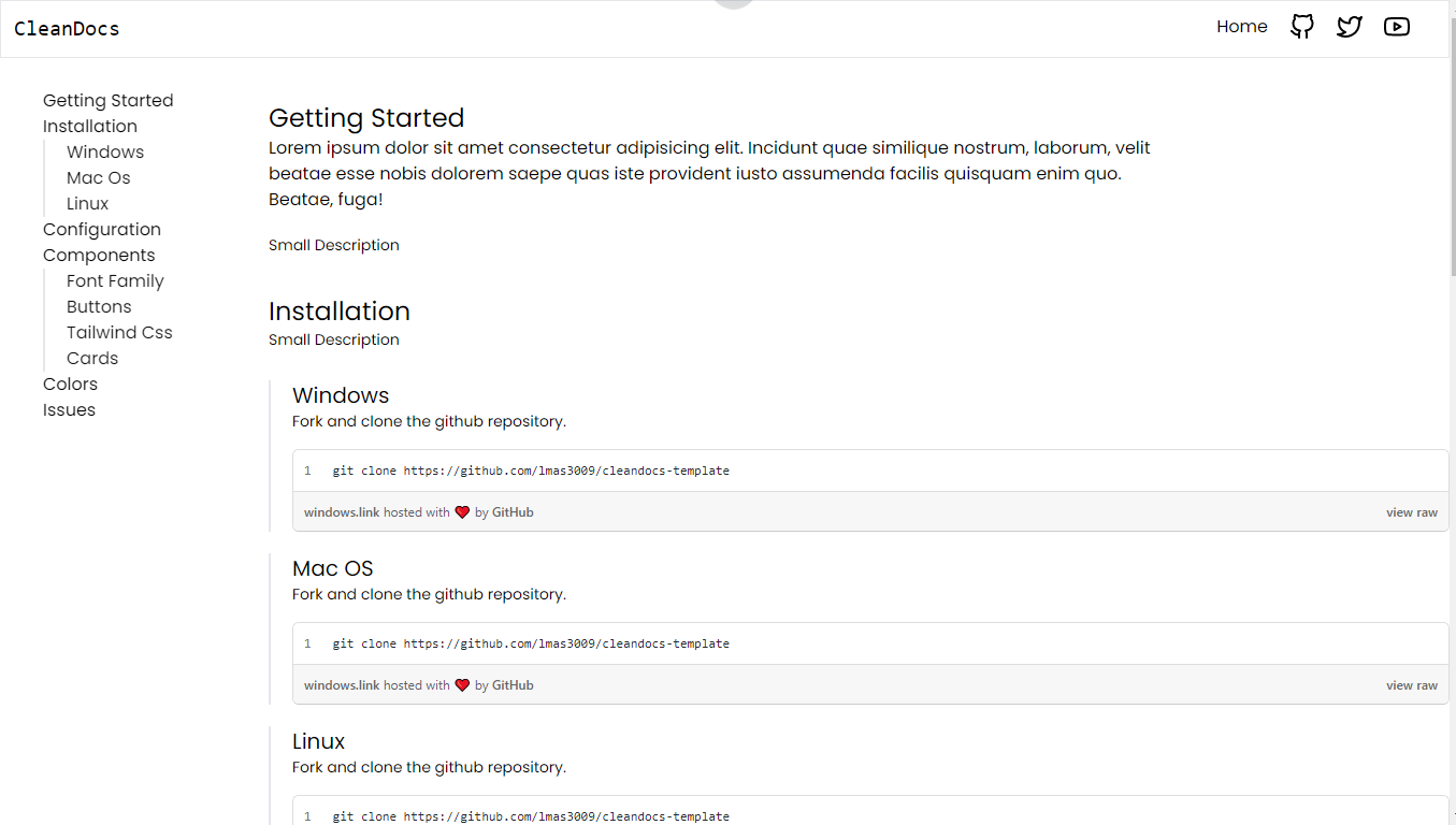 Detail Css Documentation Template Nomer 13