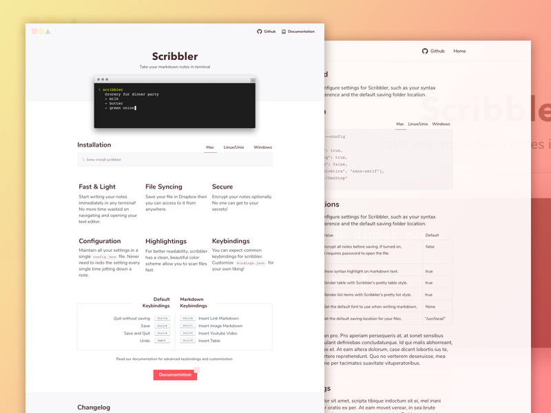 Detail Css Documentation Template Nomer 16
