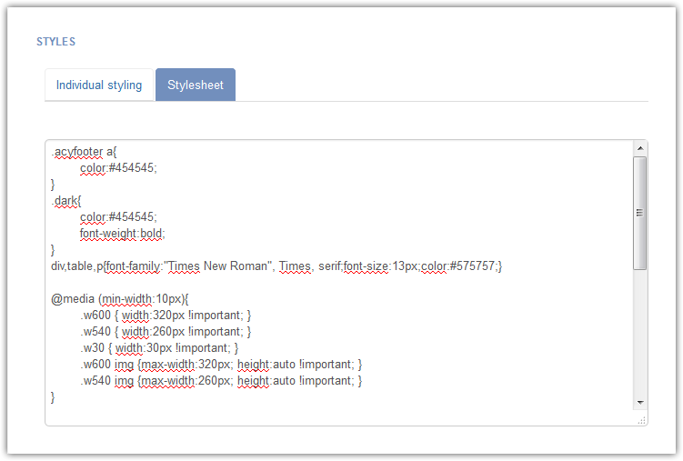 Detail Css Stylesheet Template Nomer 26