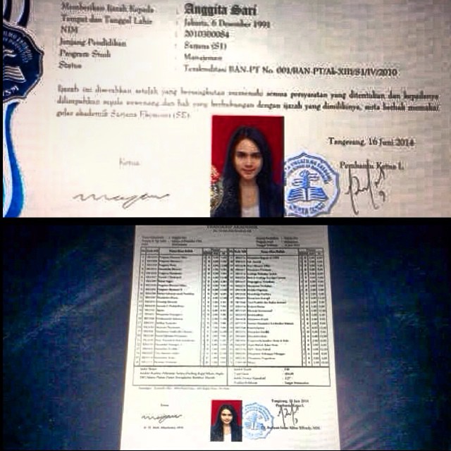 Detail Foto Ijazah S1 Wanita Nomer 16