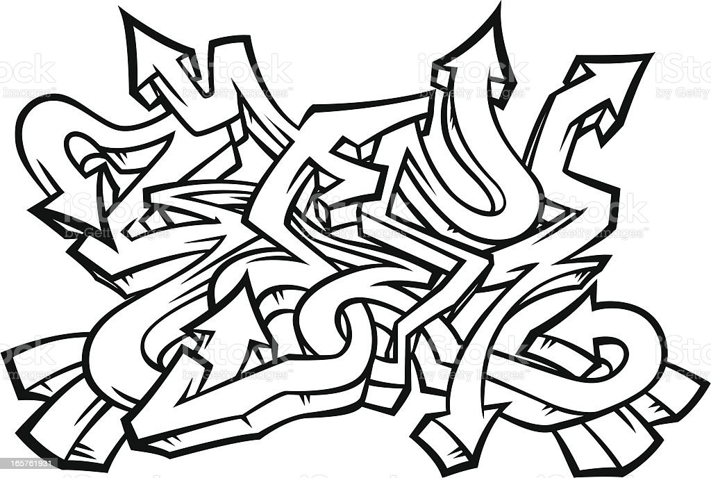 Detail Gambar Grafiti Pilok Nomer 25