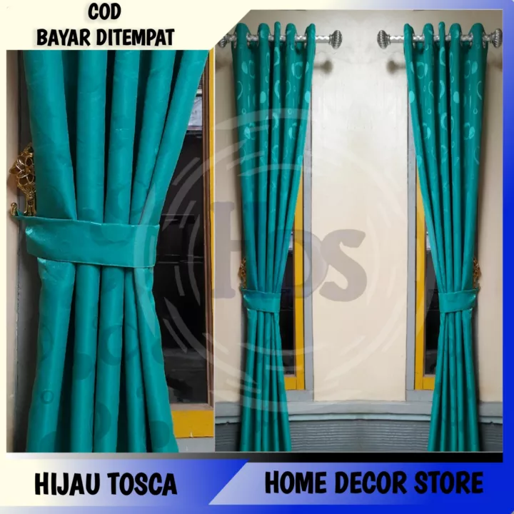 Detail Gorden Warna Hijau Tosca Nomer 11