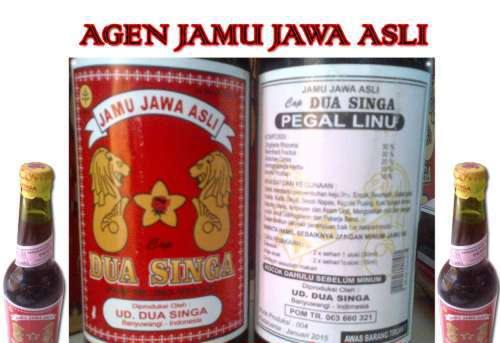 Detail Jamu Jawa Asli Cap Dua Singa Nomer 28