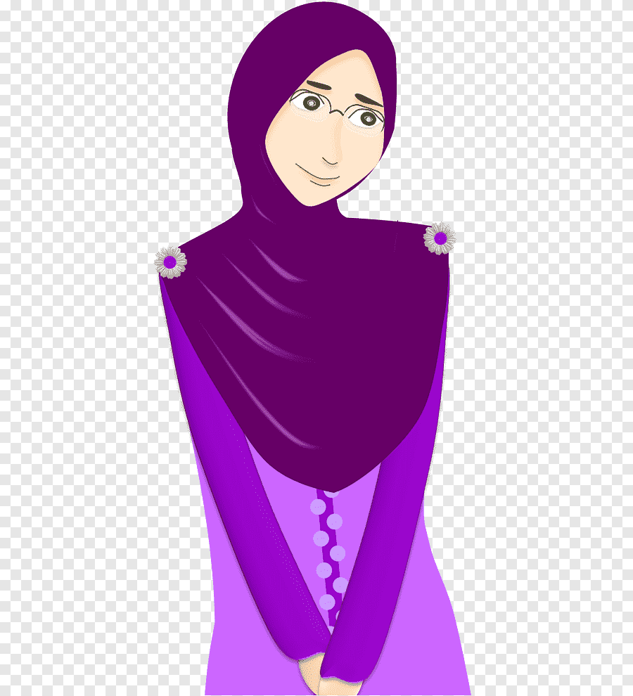 Detail Kartun Hijab Png Nomer 24