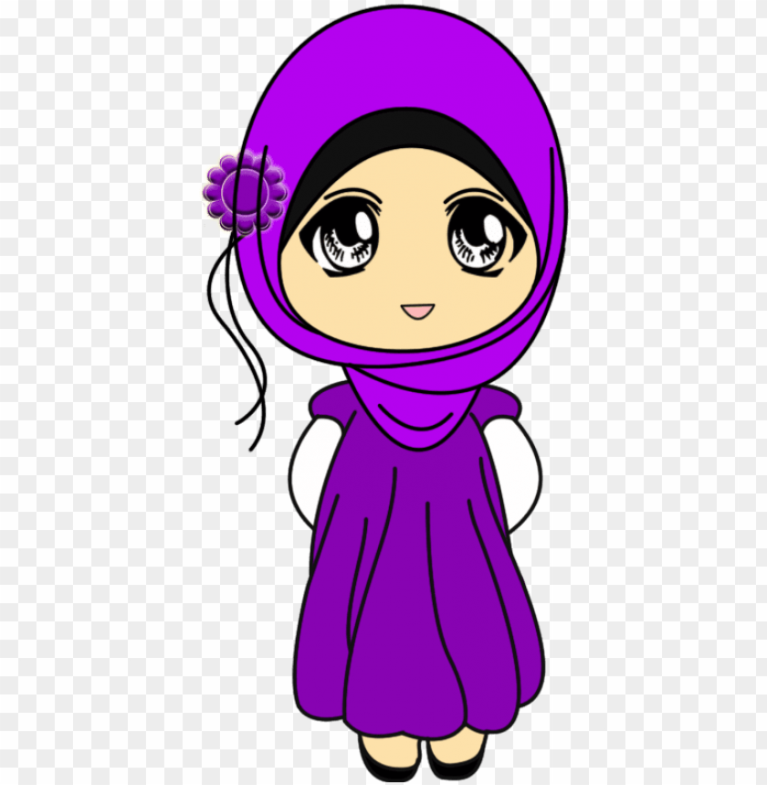 Detail Kartun Hijab Png Nomer 32