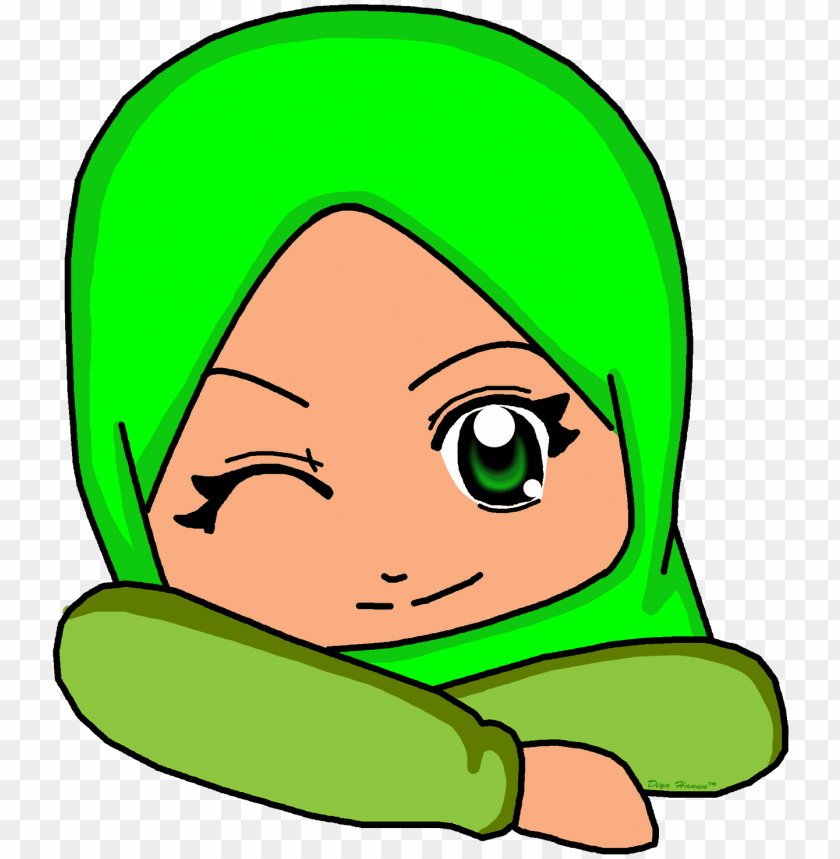Detail Kartun Hijab Png Nomer 36