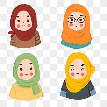 Detail Kartun Hijab Png Nomer 44