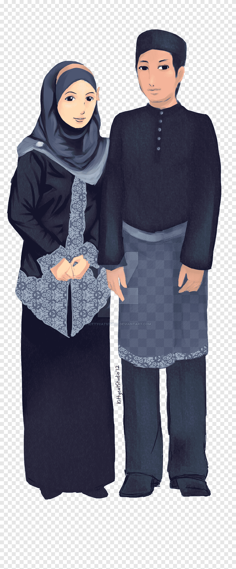 Detail Kartun Hijab Png Nomer 45
