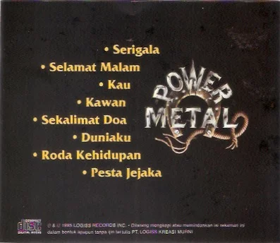 Detail Power Metal Serigala Malam Nomer 27