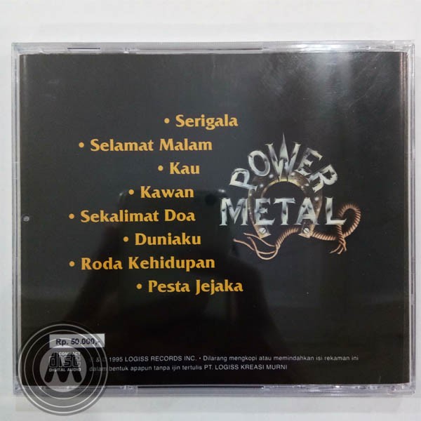 Detail Power Metal Serigala Malam Nomer 30