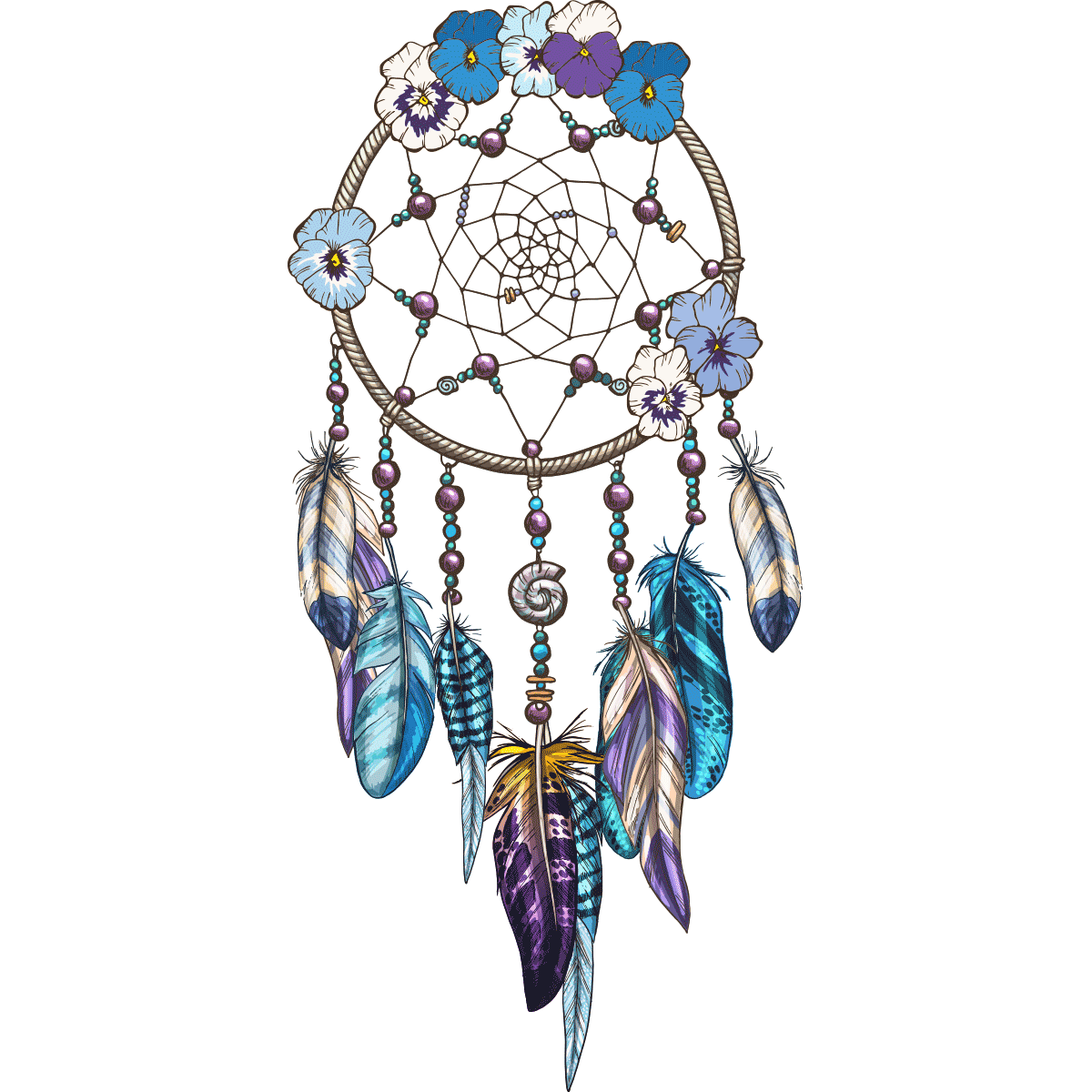 Detail Dreamcatcher Vector Free Download Nomer 7