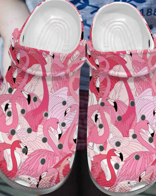 Detail Flamingo Crocs Nomer 37