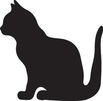 Detail Free Cat Silhouette Clip Art Nomer 36