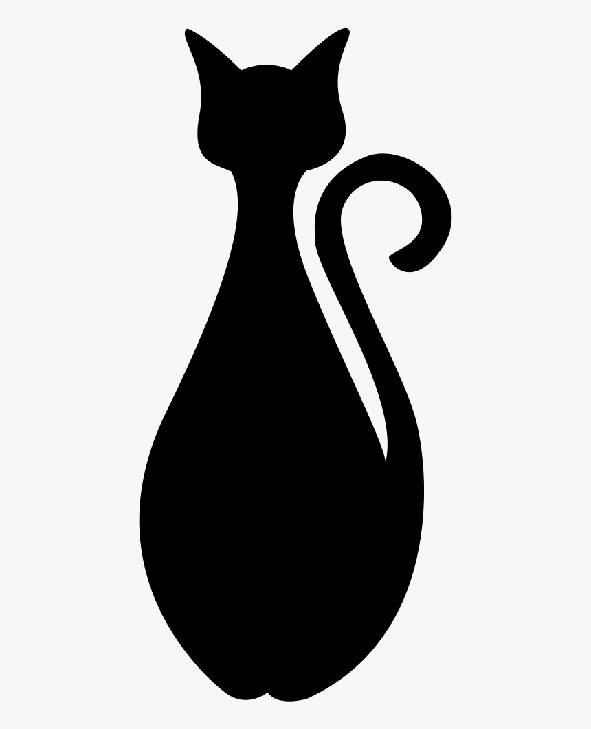 Detail Free Cat Silhouette Clip Art Nomer 5