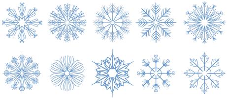 Detail Free Snowflake Nomer 4