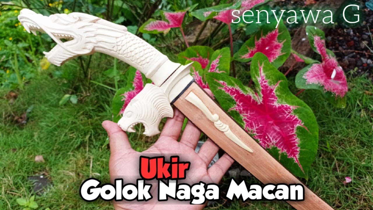 Detail Gagang Golok Keren Nomer 34