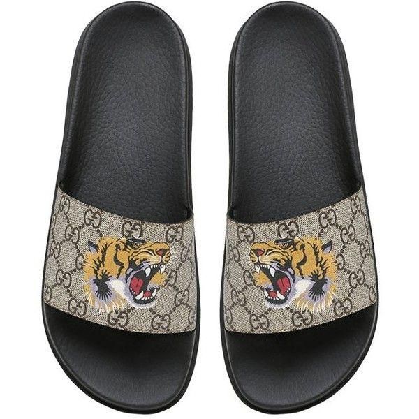 Detail Gucci Tiger Flip Flops Nomer 26