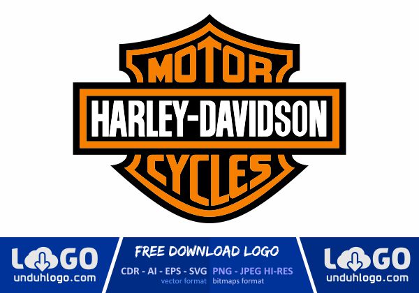 Detail Harley Davidson Logo Vector Nomer 12
