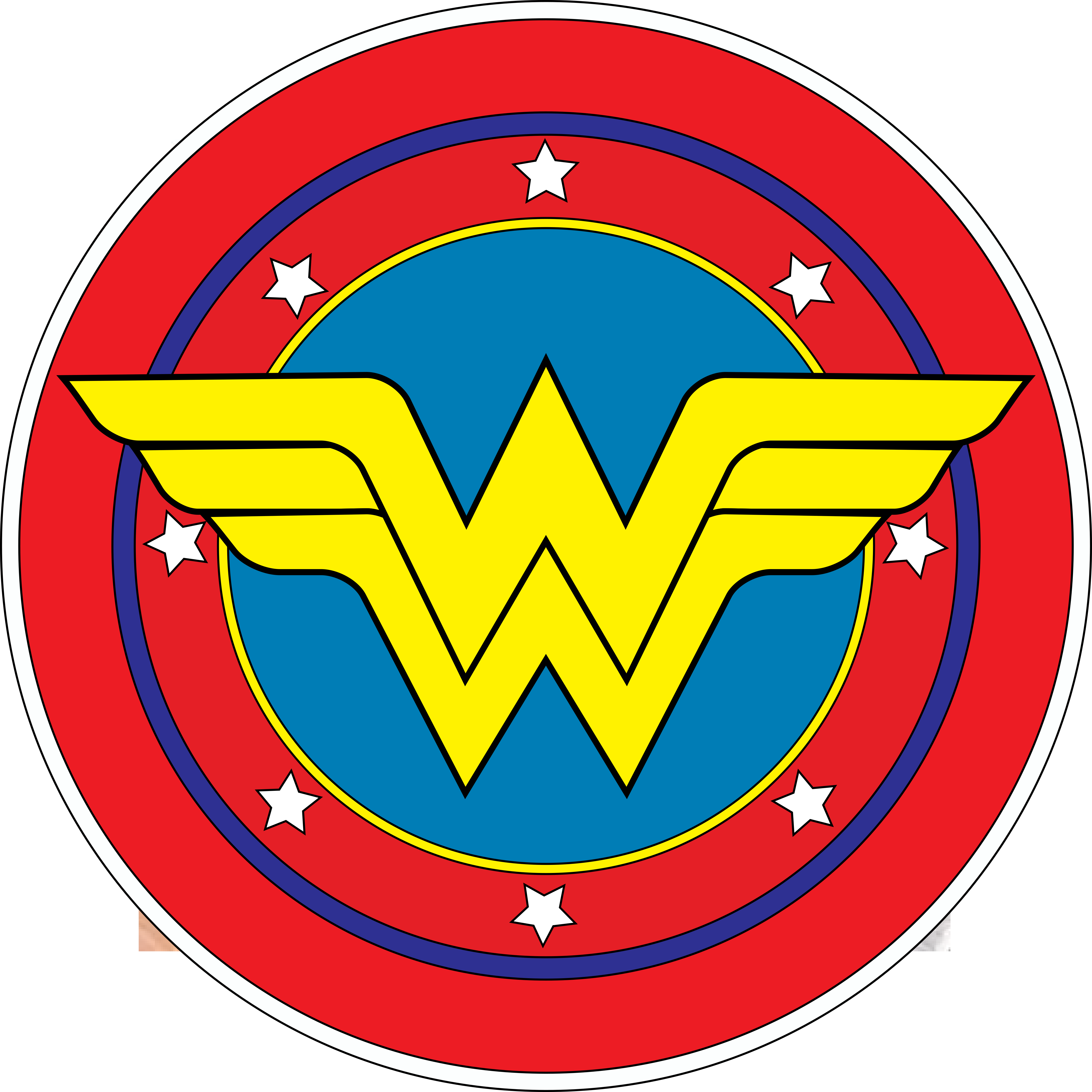 Detail Images Of Wonder Woman Logo Nomer 3