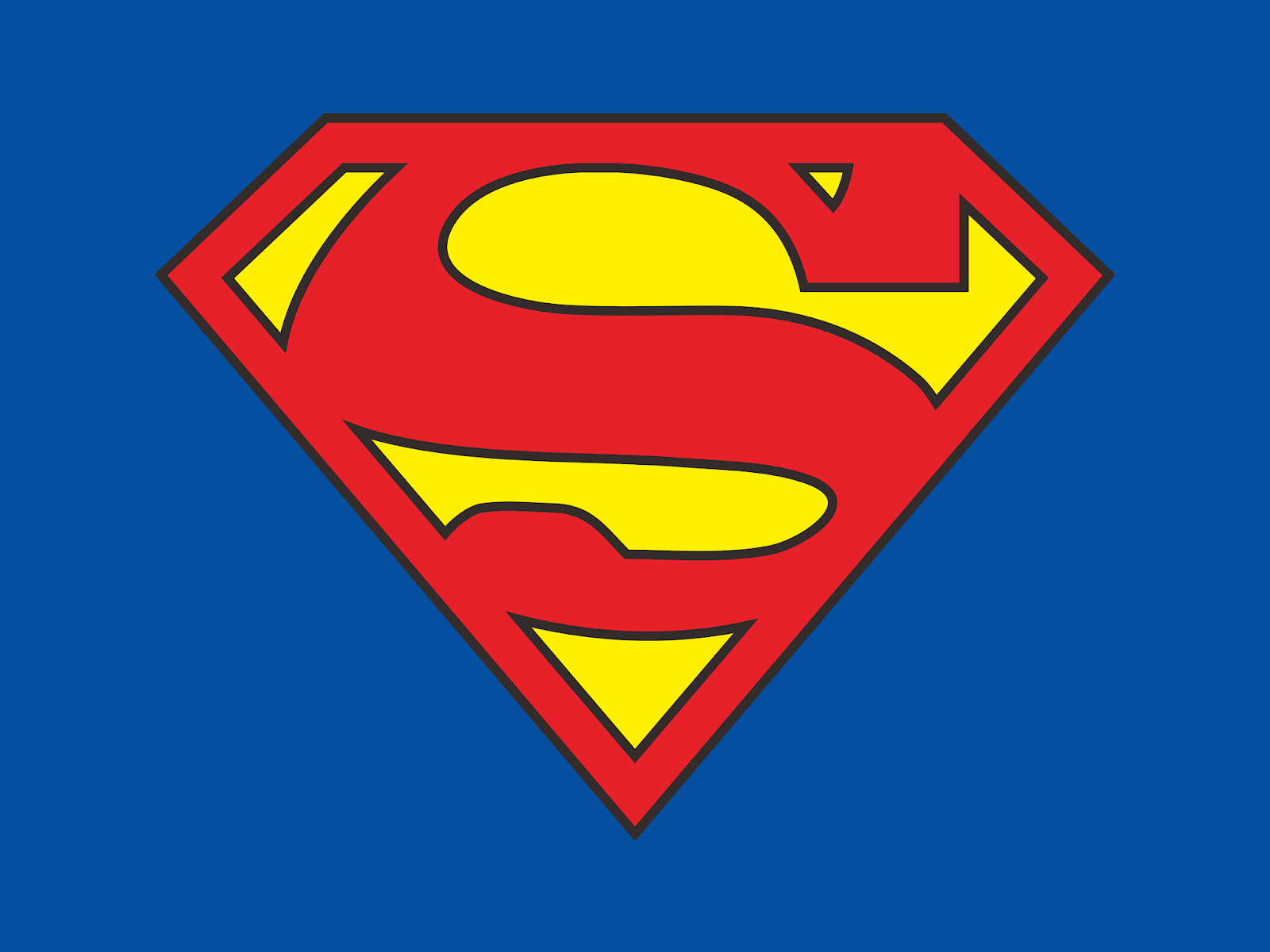 Detail Logo Superman Vector Nomer 6